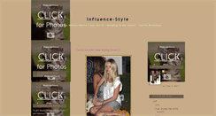 Desktop Screenshot of influence-style.blogspot.com