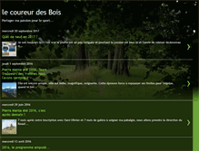 Tablet Screenshot of lecoureurdesbois.blogspot.com