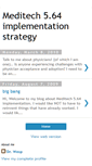 Mobile Screenshot of meditechimplementation.blogspot.com