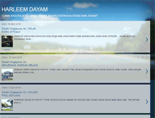 Tablet Screenshot of harleemdayam.blogspot.com