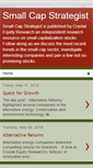 Mobile Screenshot of crystalequityresearch.blogspot.com