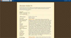 Desktop Screenshot of indori.blogspot.com