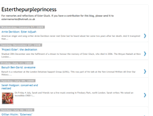Tablet Screenshot of esterthepurpleprincess.blogspot.com