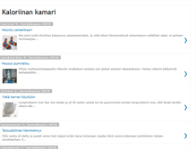 Tablet Screenshot of kaloriinankamari.blogspot.com