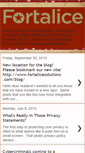 Mobile Screenshot of fortalicesolutions.blogspot.com