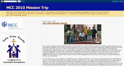 Desktop Screenshot of mcc2010missiontrip.blogspot.com