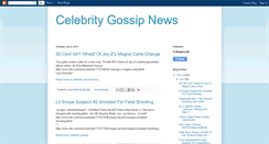 Desktop Screenshot of celebritygossipnewssite.blogspot.com