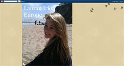 Desktop Screenshot of lauranirioneurope.blogspot.com