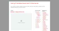 Desktop Screenshot of maclar-canli.blogspot.com