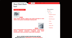 Desktop Screenshot of duit2ubiznet.blogspot.com