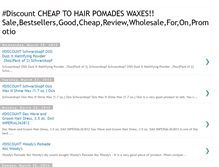 Tablet Screenshot of cheaptohairpomadeswaxes.blogspot.com