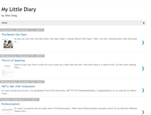Tablet Screenshot of mylittlediary-diary.blogspot.com