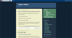 Desktop Screenshot of delbertwilkins.blogspot.com