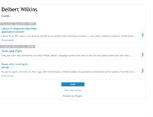 Tablet Screenshot of delbertwilkins.blogspot.com