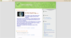 Desktop Screenshot of bete-christian.blogspot.com