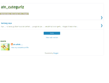 Tablet Screenshot of ainzafirah96.blogspot.com