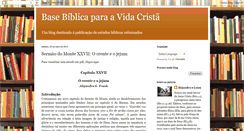 Desktop Screenshot of base-biblica.blogspot.com