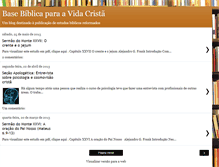 Tablet Screenshot of base-biblica.blogspot.com