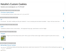 Tablet Screenshot of nataliescustomcookies.blogspot.com