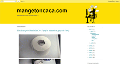 Desktop Screenshot of mangetoncaca.blogspot.com