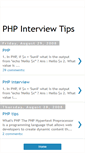 Mobile Screenshot of phpinterviewans.blogspot.com