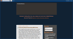 Desktop Screenshot of makeshiftmusician.blogspot.com