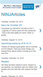 Mobile Screenshot of ninjarticles.blogspot.com