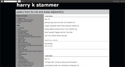 Desktop Screenshot of harrykstammer.blogspot.com
