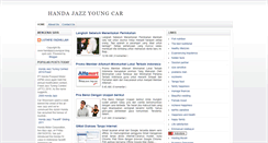 Desktop Screenshot of handajazzyoungcar.blogspot.com