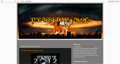 Desktop Screenshot of best-damn-blog.blogspot.com