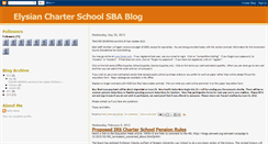 Desktop Screenshot of elysiancharterschoolba.blogspot.com