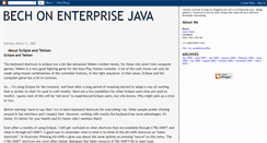 Desktop Screenshot of bechblog.blogspot.com