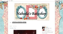 Desktop Screenshot of nabeelasbakeshop.blogspot.com