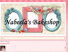 Tablet Screenshot of nabeelasbakeshop.blogspot.com