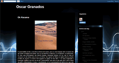 Desktop Screenshot of oscargranadosa.blogspot.com