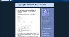 Desktop Screenshot of matematicasemlimites.blogspot.com