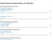 Tablet Screenshot of matematicasemlimites.blogspot.com