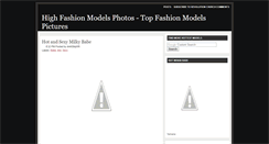 Desktop Screenshot of fashion-models-images.blogspot.com