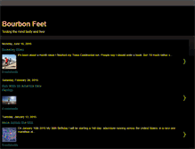 Tablet Screenshot of bourbonfeet.blogspot.com