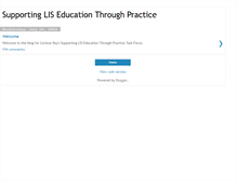 Tablet Screenshot of lis-education.blogspot.com