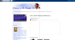 Desktop Screenshot of ch00se2bhappy.blogspot.com