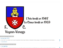 Tablet Screenshot of fcveyronvenoge.blogspot.com