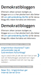 Mobile Screenshot of demokratibloggen.blogspot.com