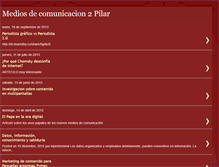 Tablet Screenshot of medios2pilar.blogspot.com