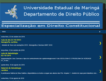 Tablet Screenshot of direitoconstitucional2010.blogspot.com