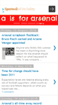Mobile Screenshot of aisforarsenal.blogspot.com