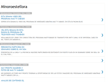 Tablet Screenshot of minoroestellora.blogspot.com