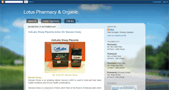 Desktop Screenshot of lotushealthcare.blogspot.com