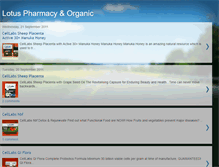 Tablet Screenshot of lotushealthcare.blogspot.com