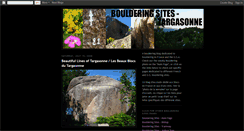 Desktop Screenshot of boulderingsitestargasonne.blogspot.com